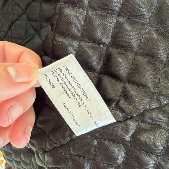 JC Penny Women's Black Trench Coat belt detail cotton blend size 2XL - Picture 4 of 6